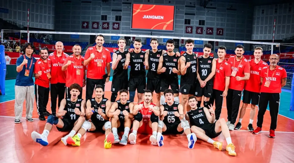 U21 Erkek Voleybol Milli Takımı, Fas'ı 3-0 Mağlup Etti