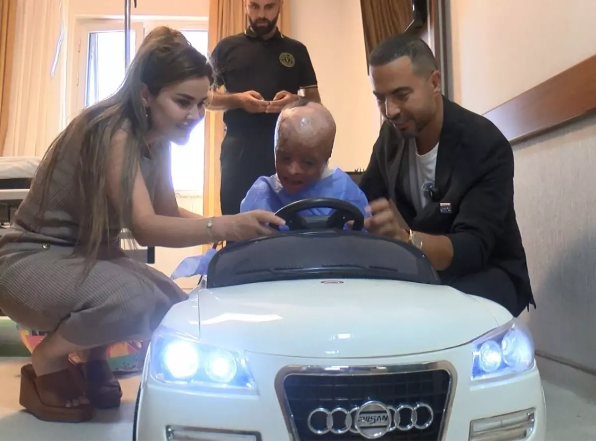 Yusuf, Hayalindeki Akülü Arabayla Ameliyathaneye Girdi