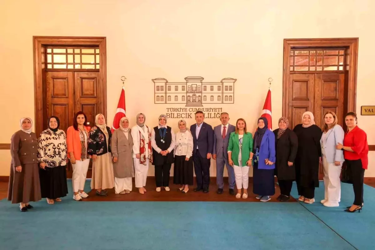 Tuğba Işık Ercan Bilecik Valisi'ni Ziyaret Etti