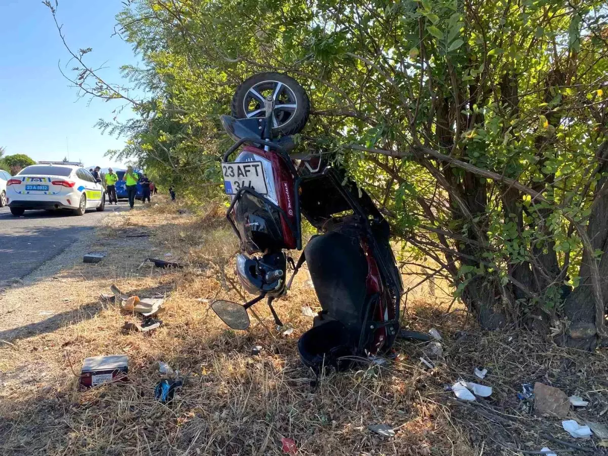 Elazığ'da Elektrikli Motosiklet Kazası: Sürücü Hayatını Kaybetti