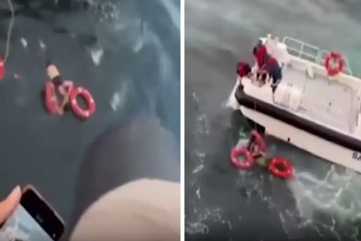 Deniz panik anları! Feribottan atlayarak intihar girişiminde bulundu