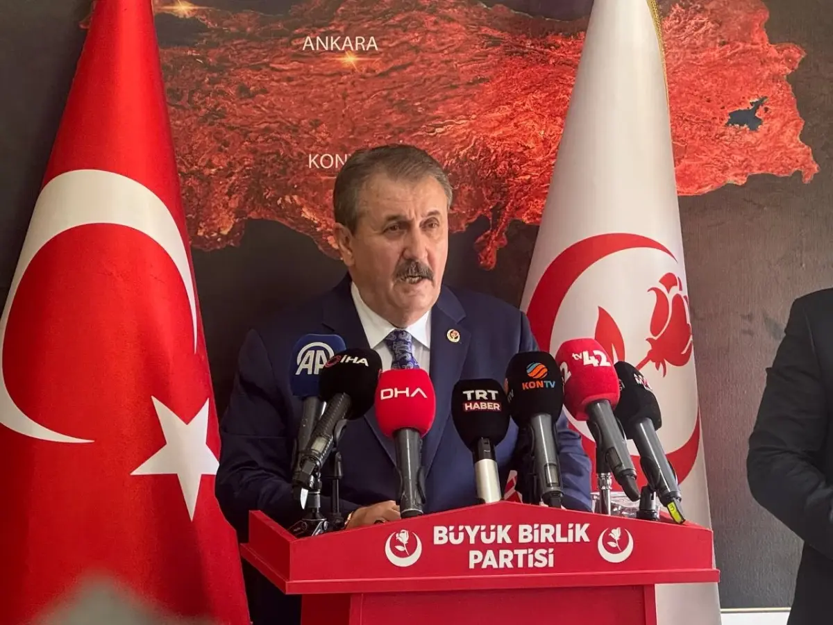 BBP Lideri Destici'den Memur Zamları İçin Öneri