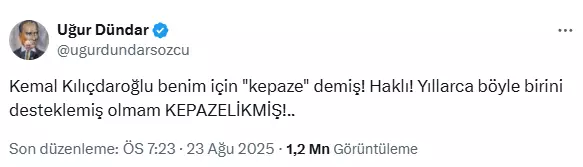 Kemal Kılıçdaroğlu and Uğur Dündar clashed