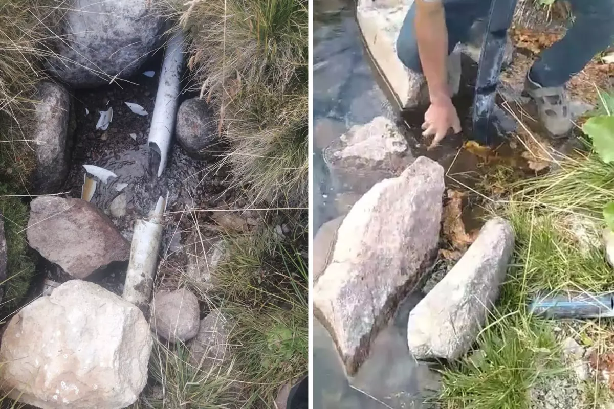 İlçenin içme suyu hattına bir haftada ikinci saldırı