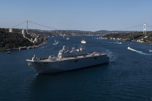The guardians of the Blue Homeland saluted Istanbul and President Erdoğan