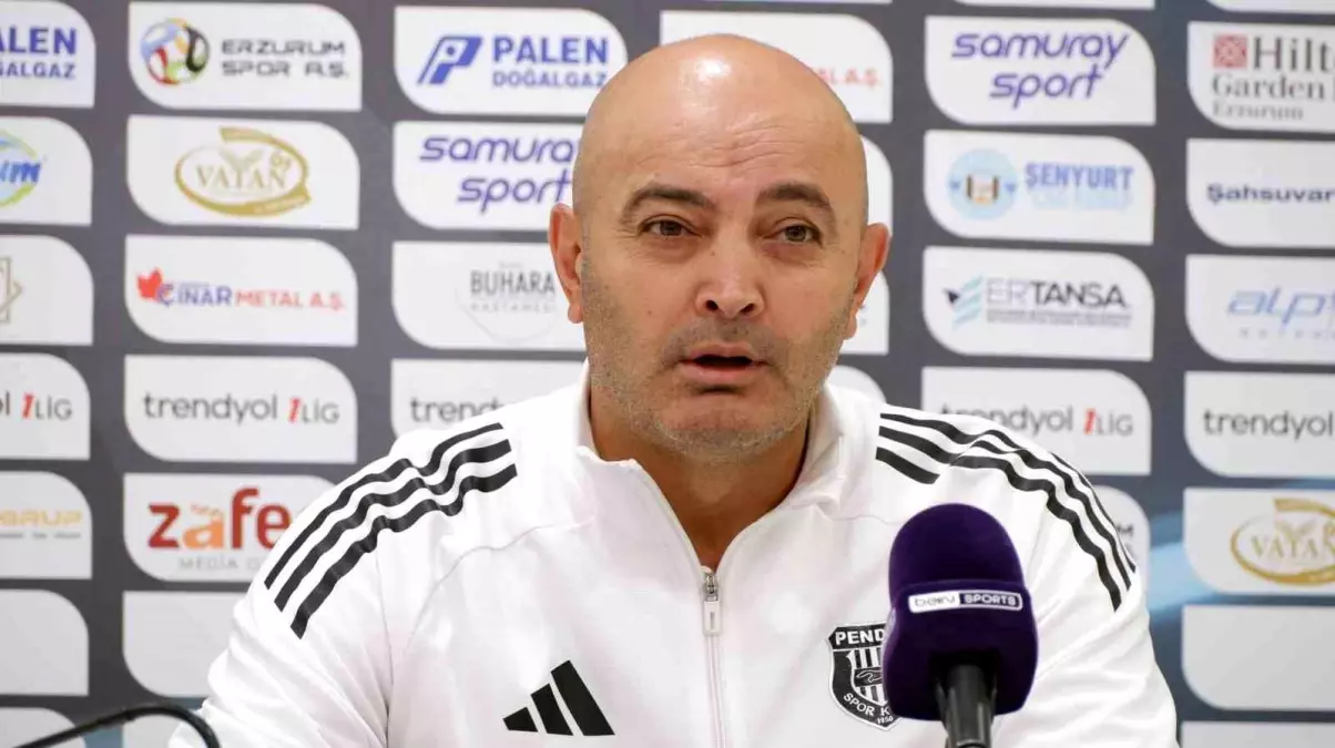 Pendikspor Teknik Sorumlusu: 'Sahada iki farklı Pendikspor izlettik'