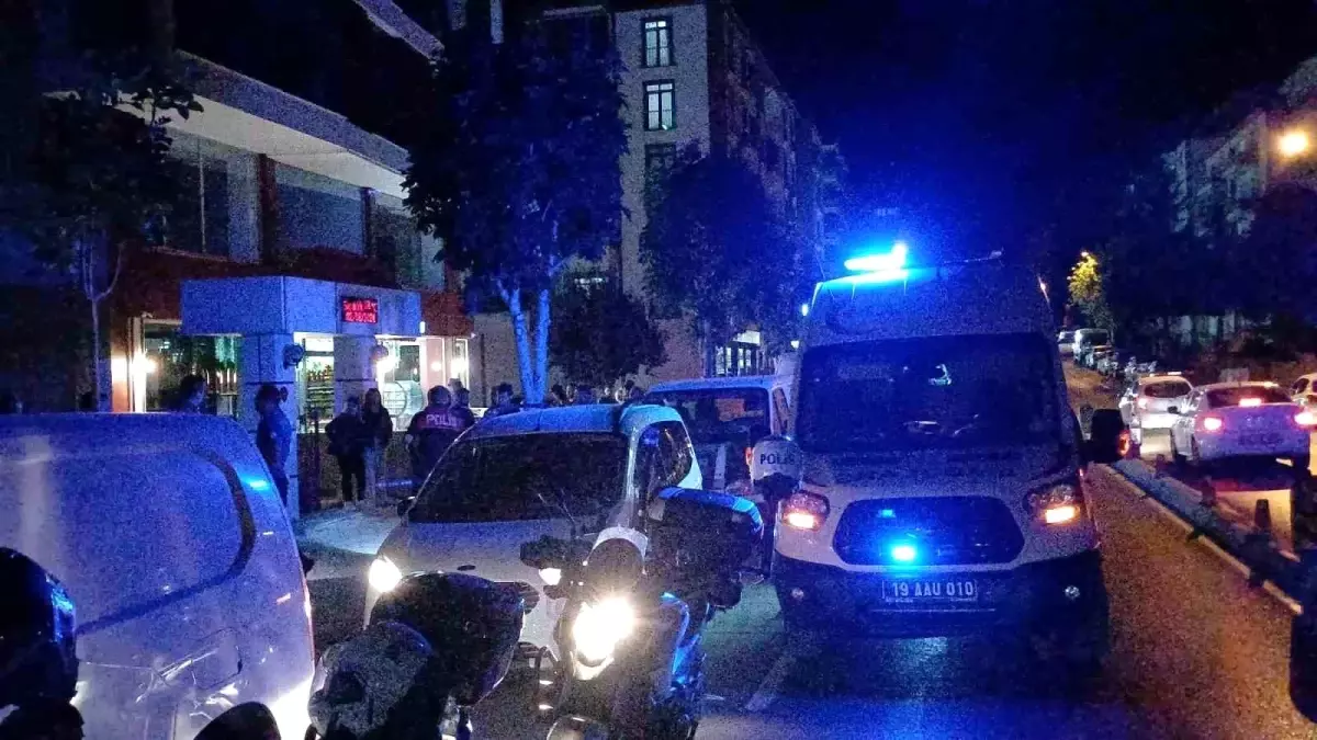 Çorum&apos;da Motosiklet Sürücüsü Polis Takibi Sonrasında Kaza Yaptı