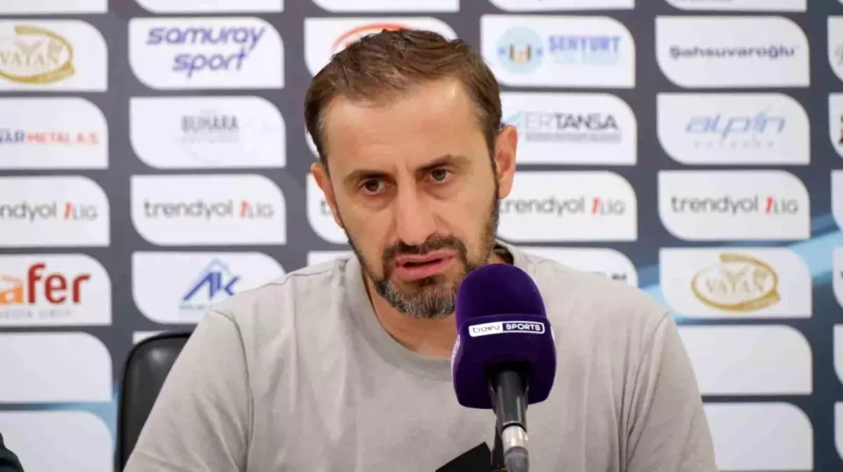 Erzurumspor FK'da Teknik Direktör Serkan Özbalta'nın Açıklamaları