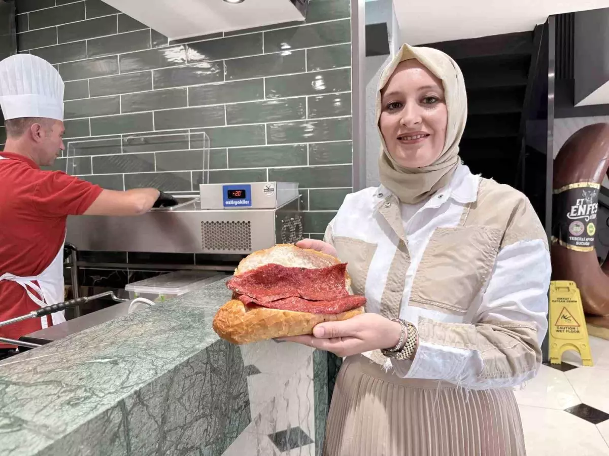 Afyon Sucuğu Şimdi de Sucuk Döner ile Gündemde