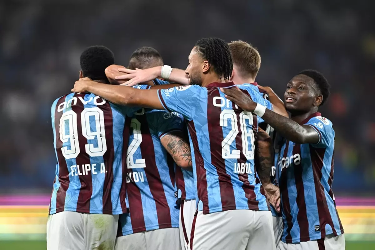 Trabzonspor lige 3'te 3 ile başladı