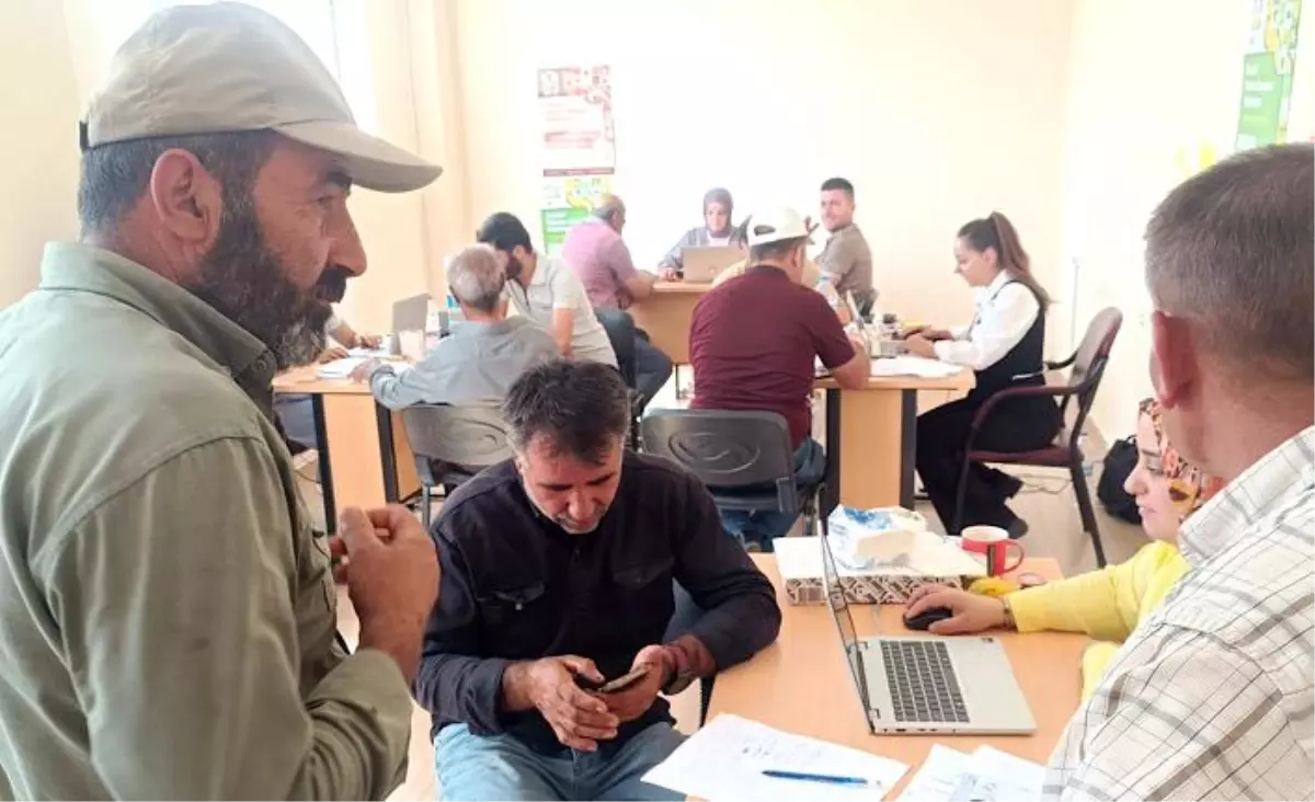 Yüksekova'da Tarım Sayımı Çalışmaları Hızla Devam Ediyor
