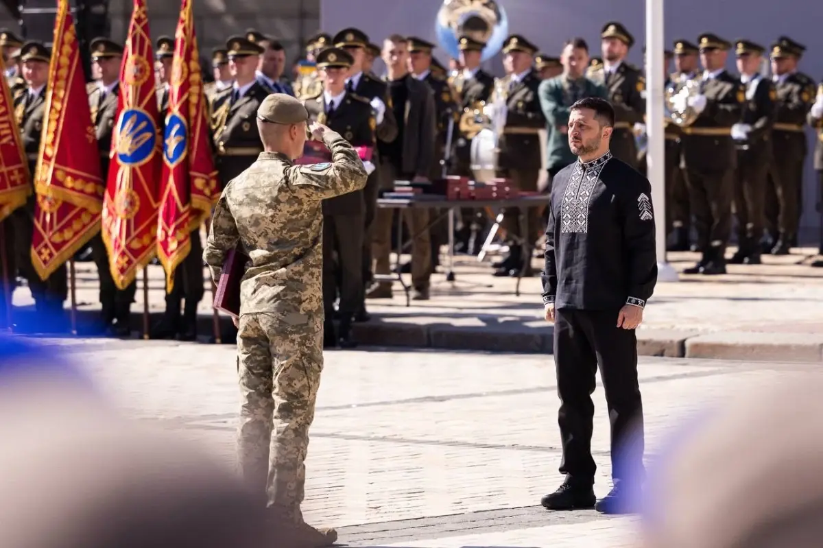 Zelenskiy, Ukrayna'nın 34. Bağımsızlık Günü'nde Güçlü Mesajlar Verdi