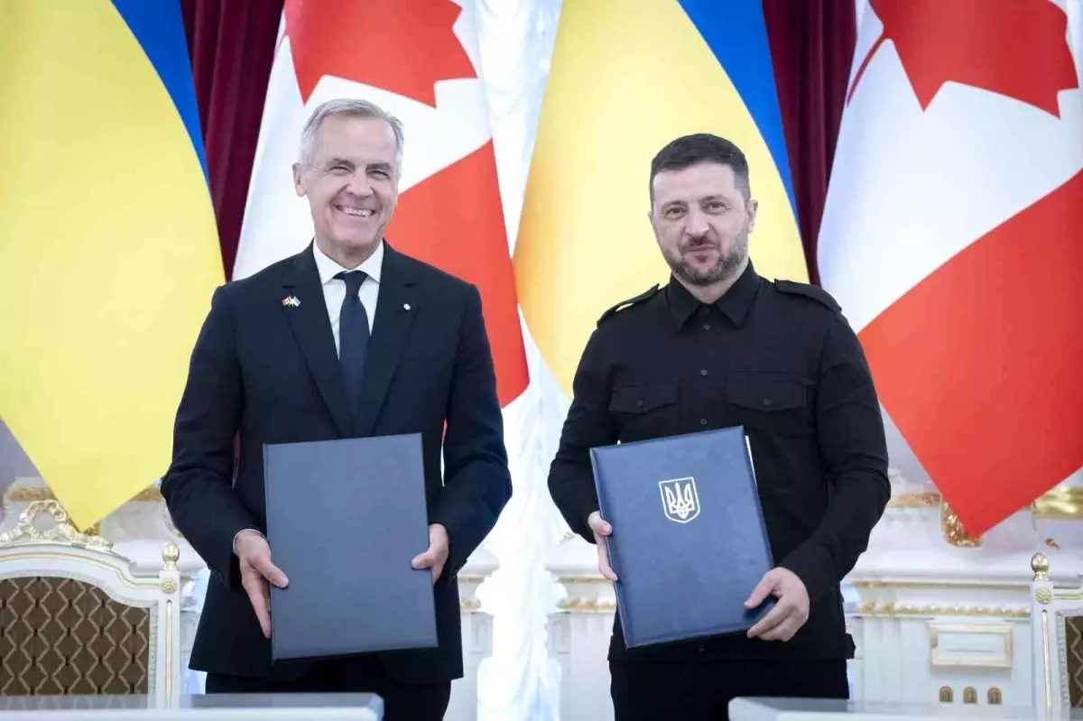 Zelenskiy ve Carney, Ukrayna'da Barış Sürecini ve Güvenlik Garantilerini Görüştü
