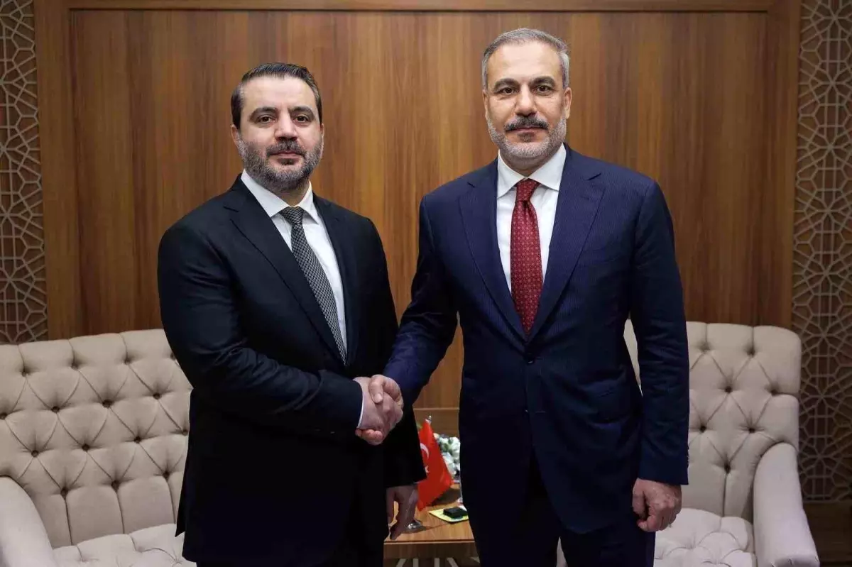 Bakan Fidan, Cidde&apos;de Suriye Dışişleri Bakanı ile Görüştü