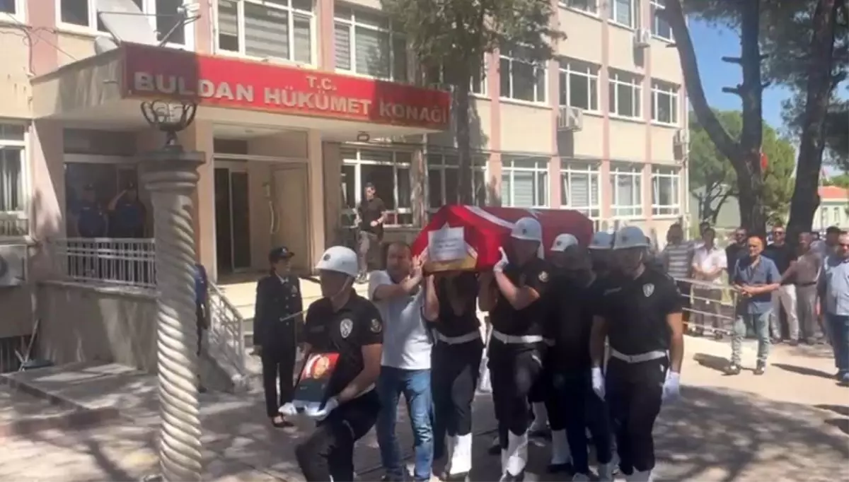 Buldan'da hayatını kaybeden polis memuru için tören düzenlendi