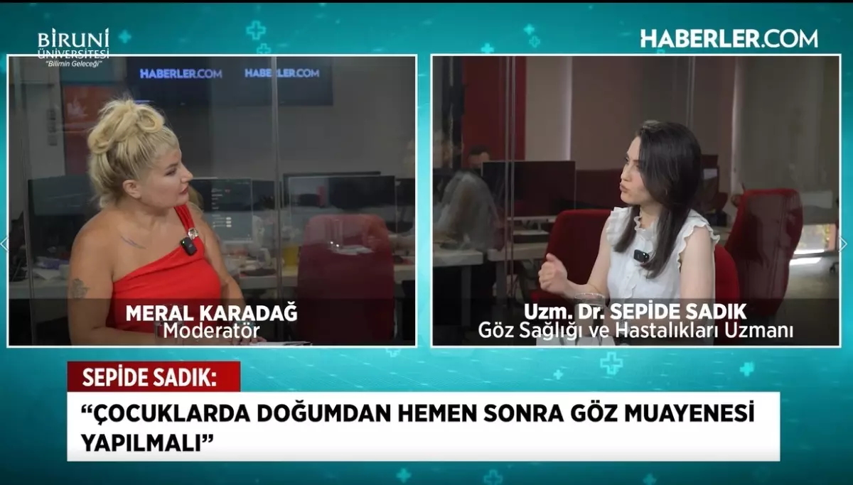 Dr. Sepide Sadık: Ekrana maruz kalmak çocuklarda miyop riskini arttırır