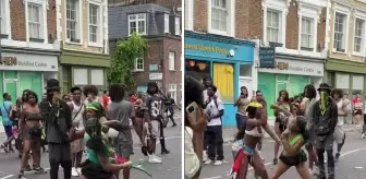 Dünyanın en büyük karnavalında kadınlar kavga etti, 104 kişi gözaltına alındı