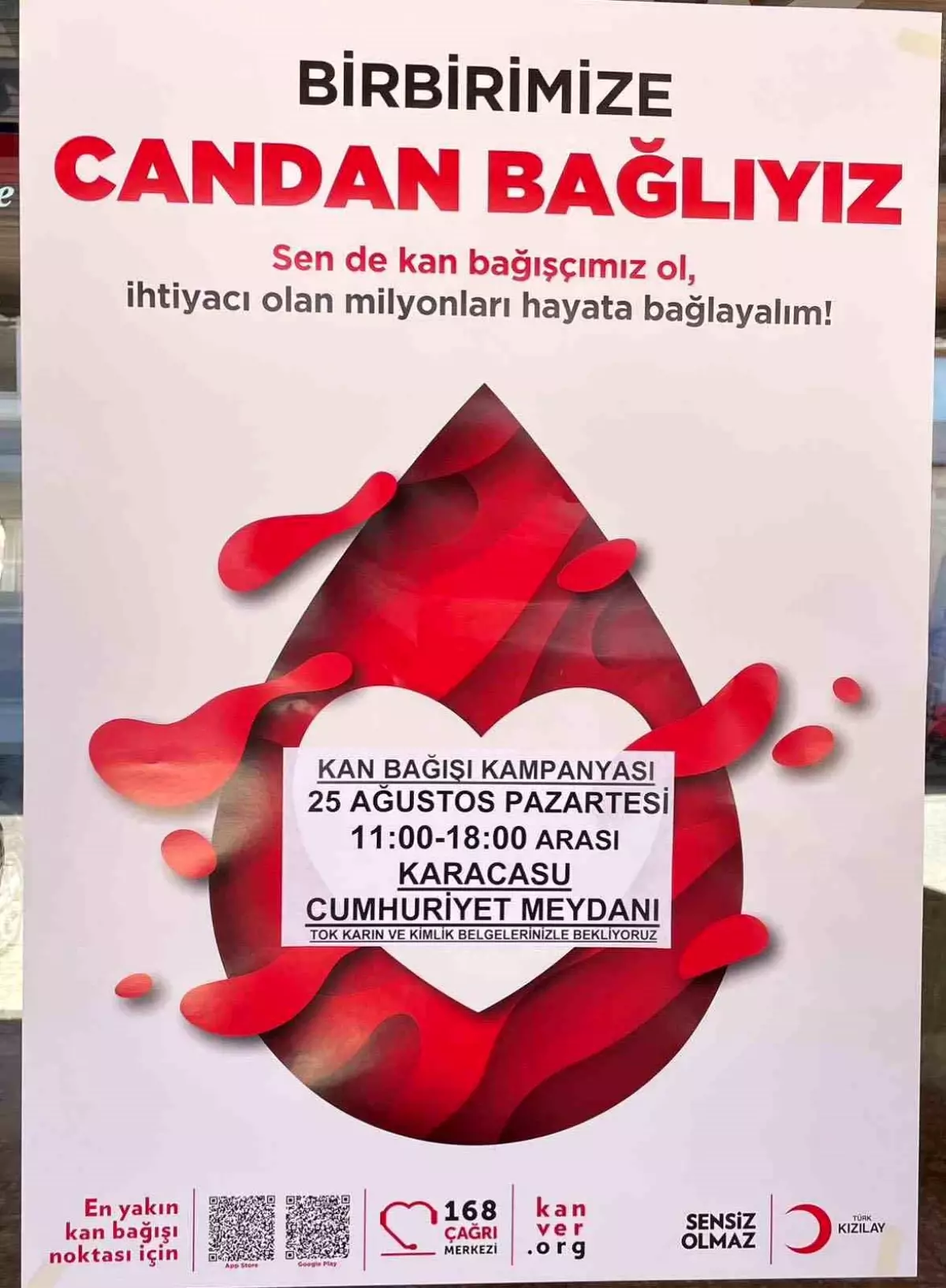 Karacasu'da Kan Bağışı Kampanyası Düzenlenecek