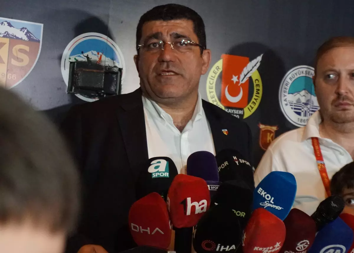 Kayserispor Başkanı Açıkalın, Galatasaray&apos;a Yenilgi Sonrası Açıklamalarda Bulundu