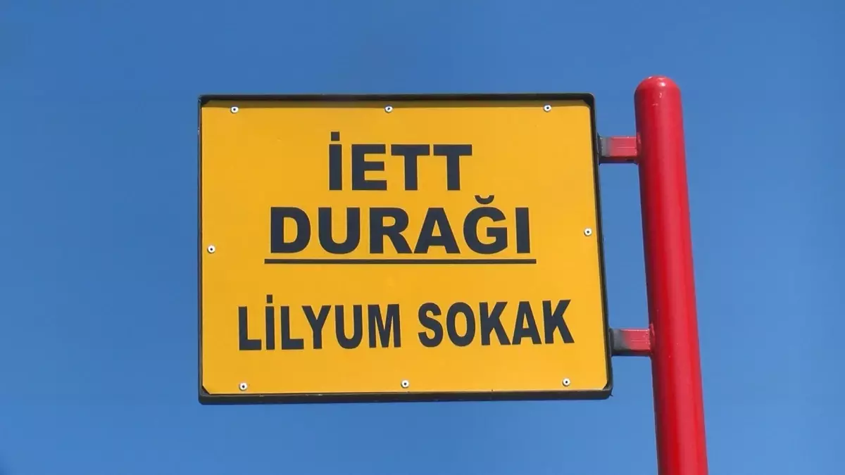 Öğrenciler için otobüs durağına taşlarla bank yaptı