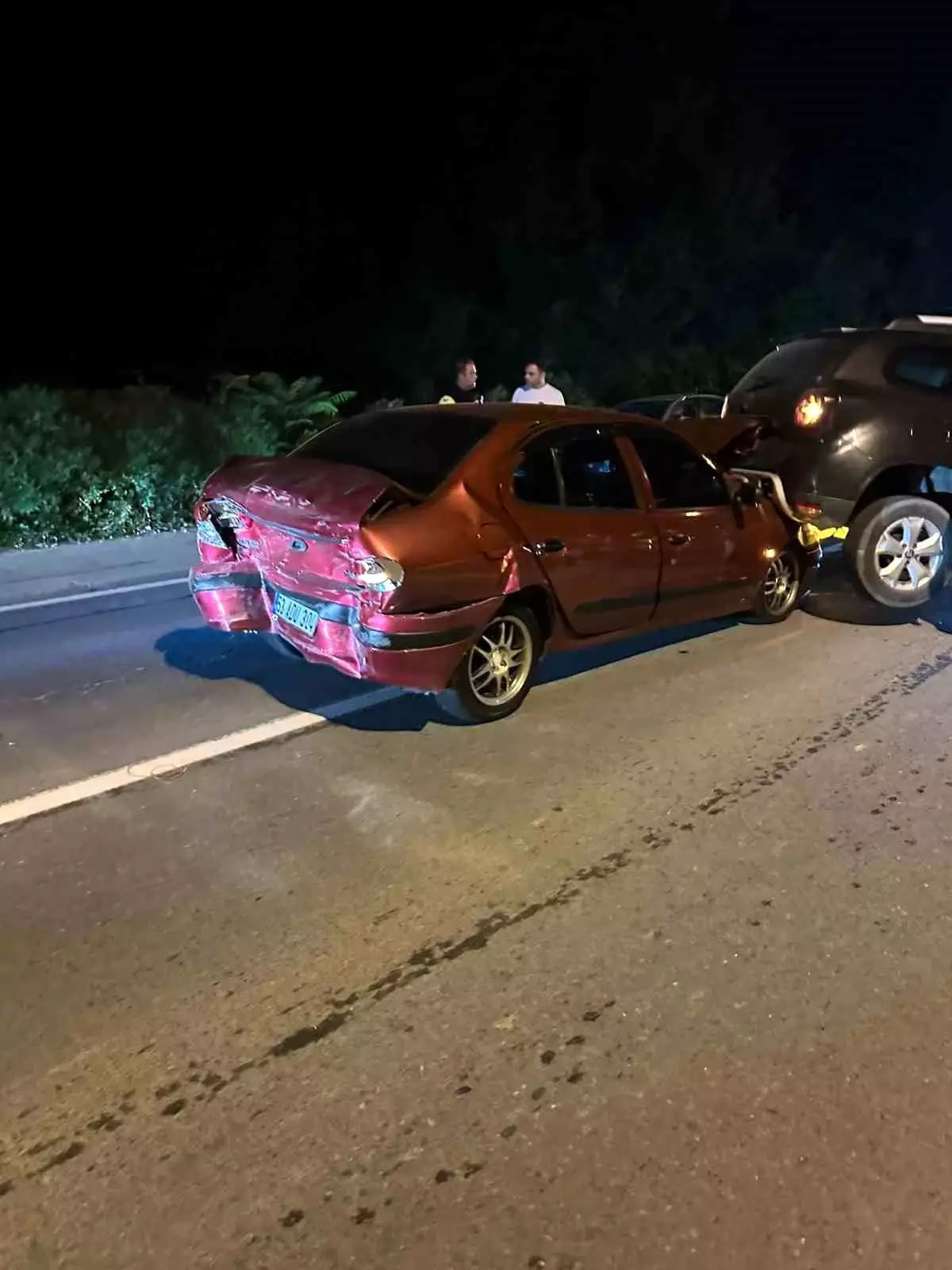 Rize'de Zincirleme Trafik Kazası: 5 Yaralı