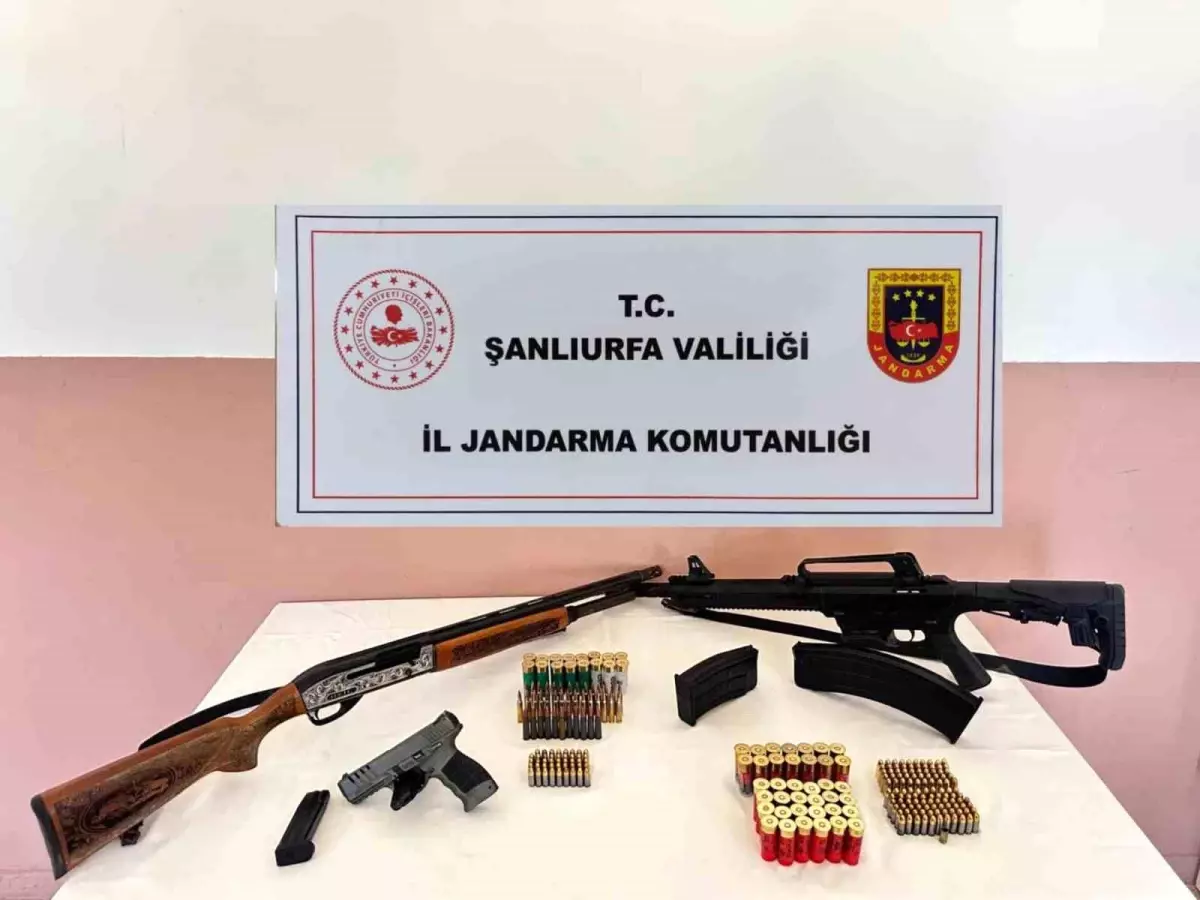 Şanlıurfa'da Silah Kaçakçılığı Operasyonu: 1 Gözaltı