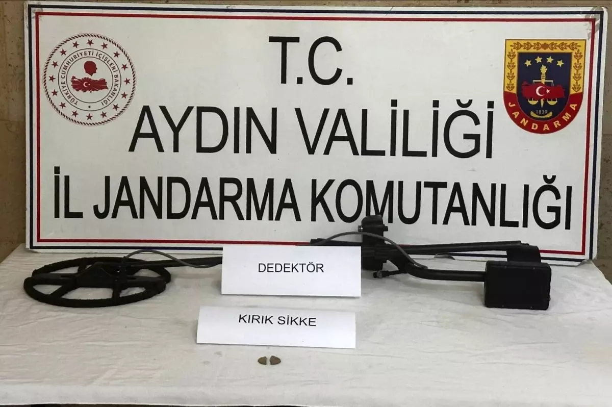 Aydın&apos;da Kaçak Kazı Yapan 5 Şüpheli Yakalandı