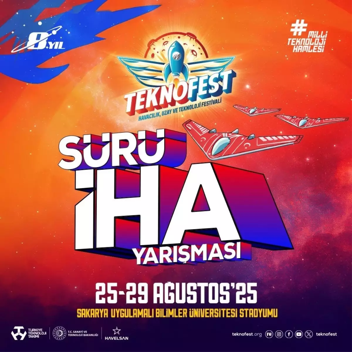 TEKNOFEST 2023 Sakarya'da Başladı