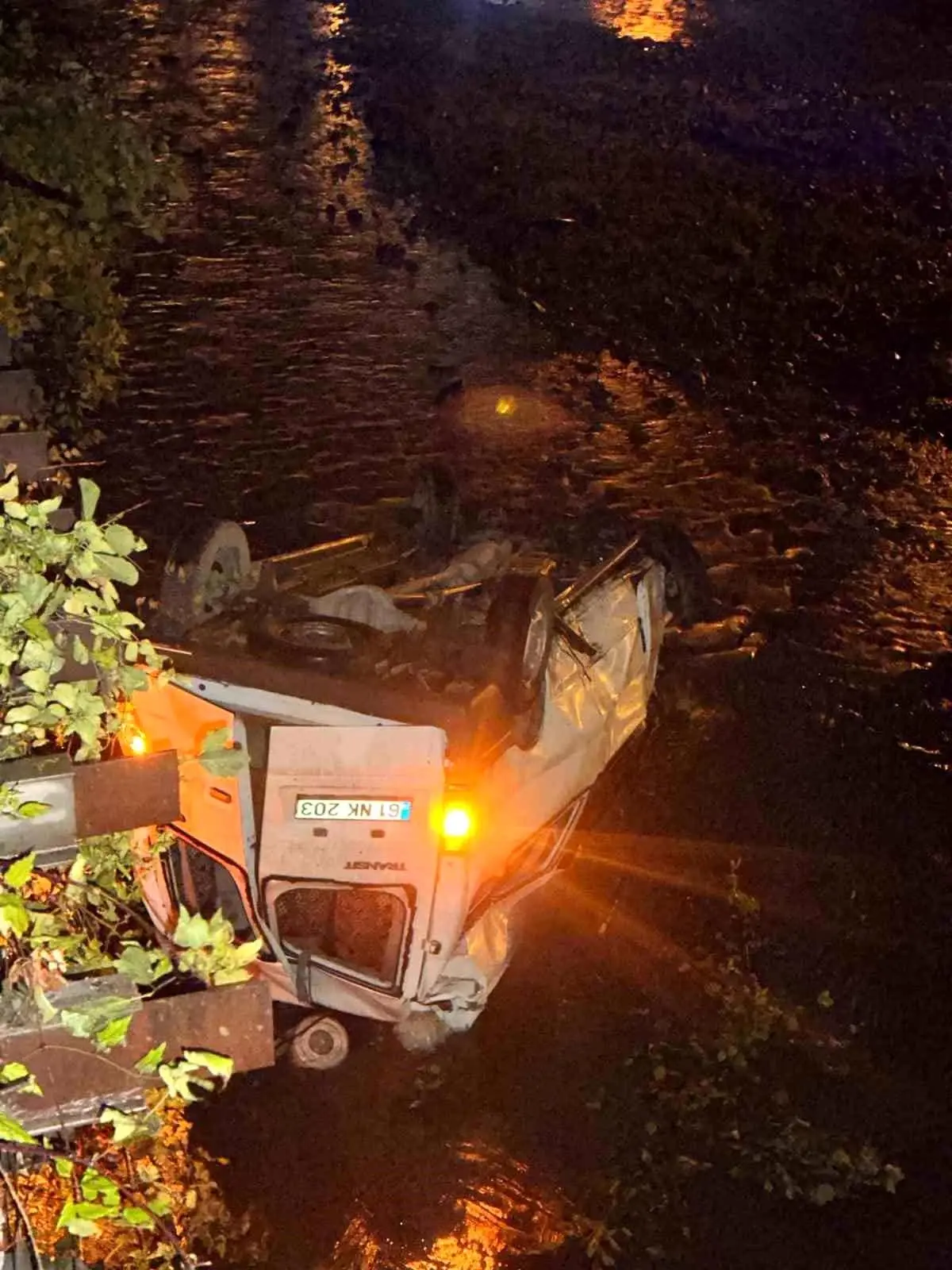 Trabzon'da Trafik Kazası: 3 Yaralı