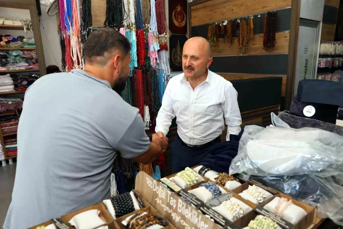 Adıyaman Valisi Ticaret Merkezini Ziyaret Etti