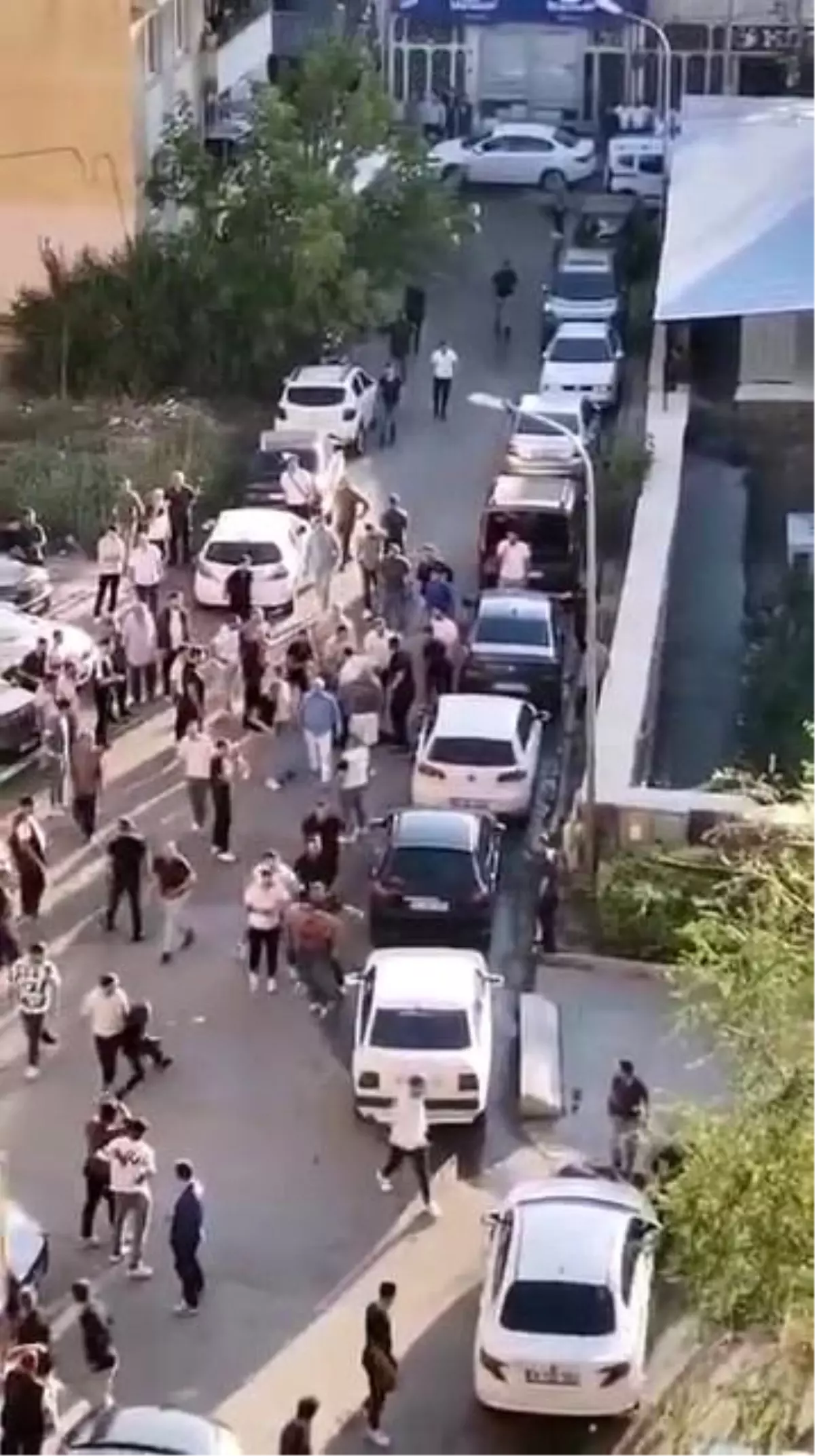 Erzurum'da Kavga Anları Amatör Kameralara Yansıdı