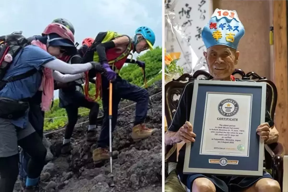 102 yaşında Guinness Rekorlar Kitabı'na girdi