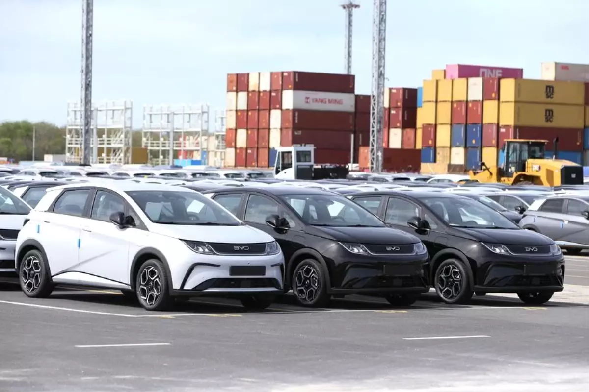 BYD, Tayland Fabrikasında Ürettiği Elektrikli Araçları Avrupa'ya İhraç Etti