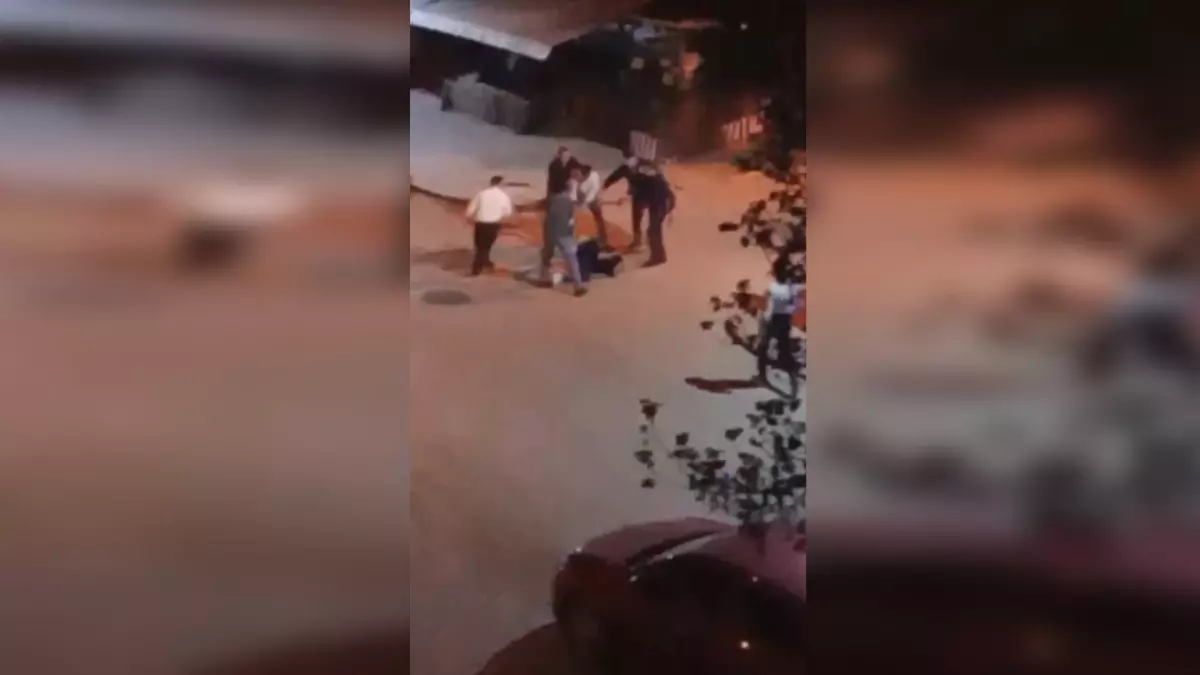 Yenimahalle'de Sokak Ortasında Şiddet Olayı