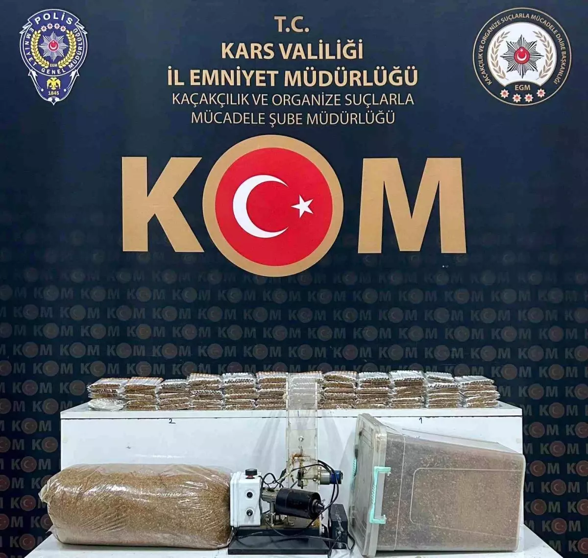 Kars'ta Kaçak Elektronik ve Tütün Mamulleri Operasyonu: 15 Kişi Gözaltında