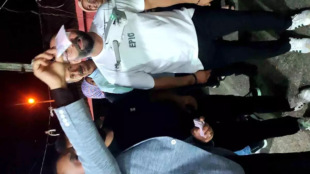 Düğünde Halay Çekerken Drone Kazası