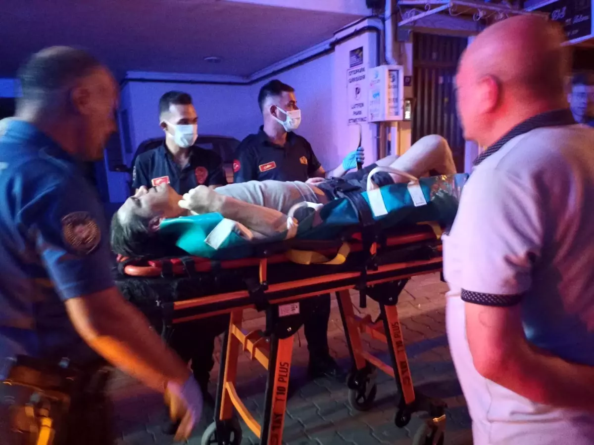 Aydın'da Düşen Adamın İmdadına Polisi ve İtfaiye Yetişti