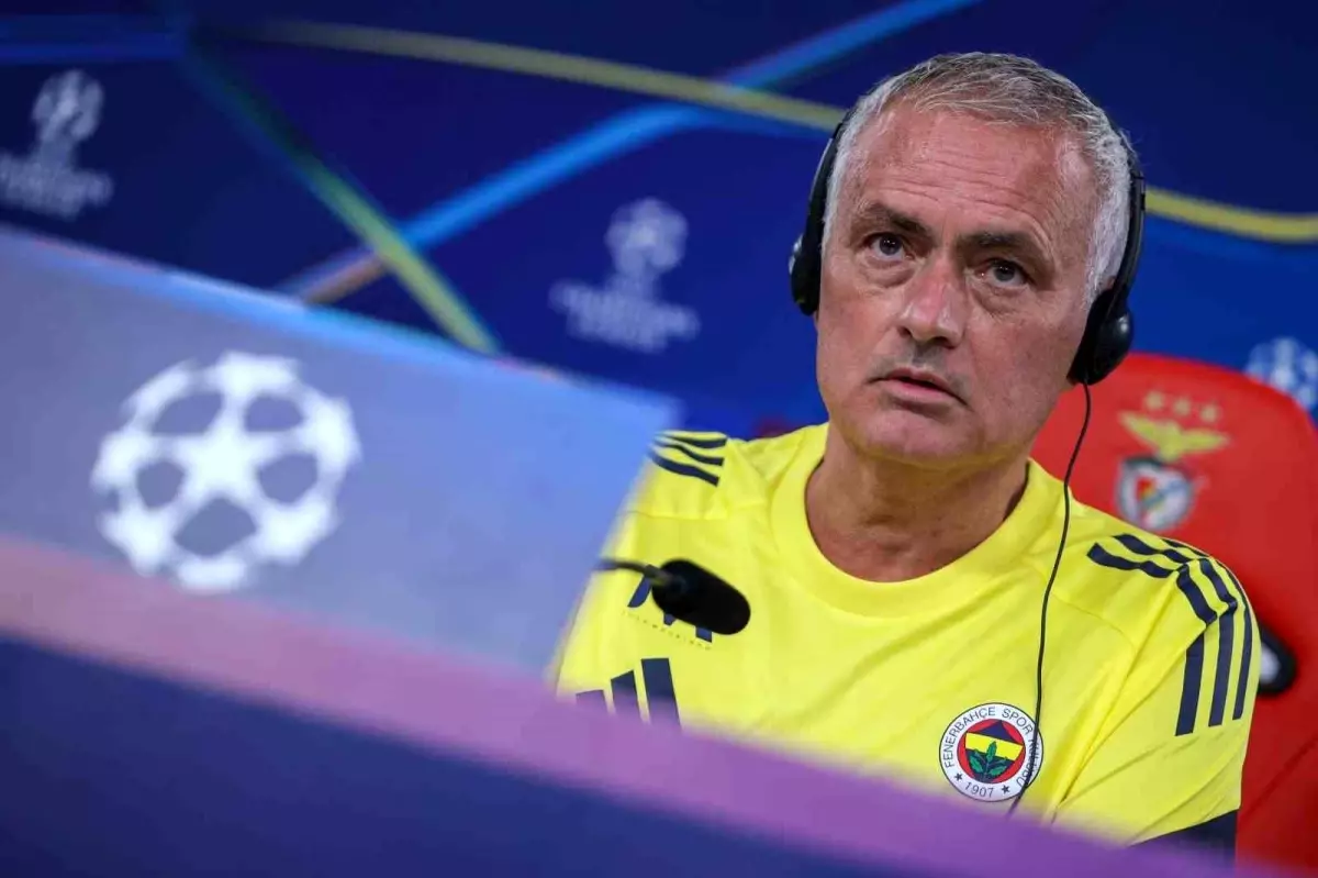 Mourinho: Benfica İyi Bir Takım, Ama Tek Hedefimiz Kazanmak