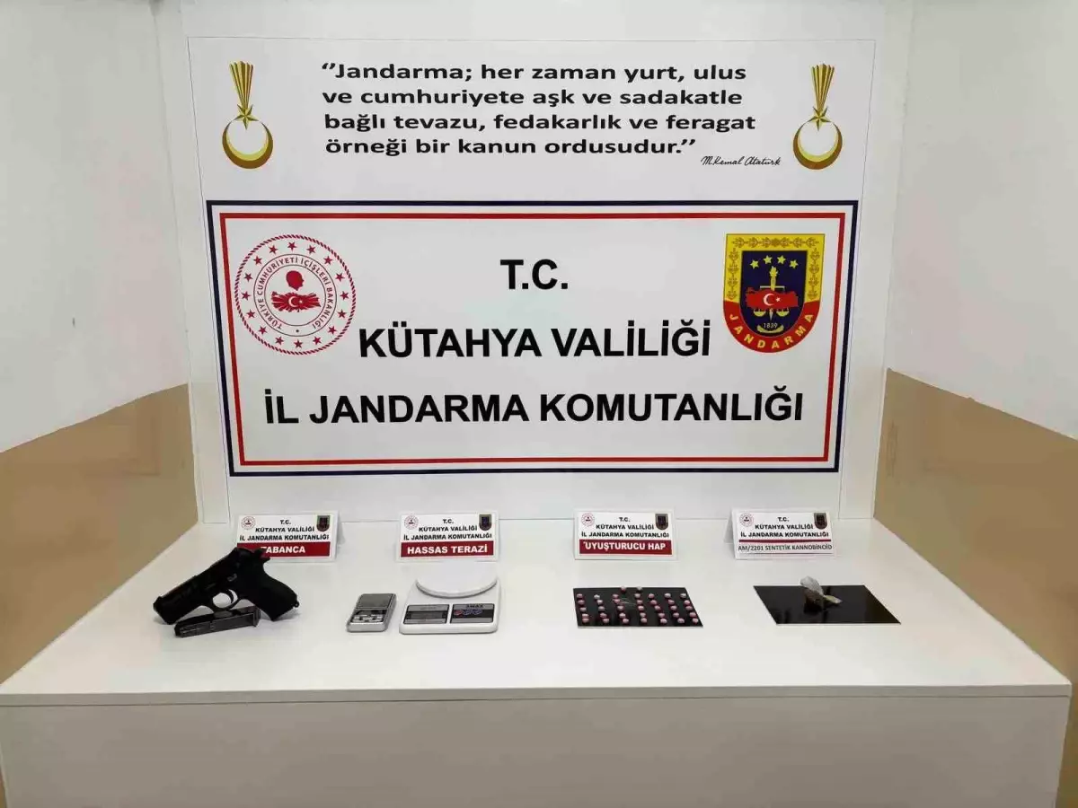 Kütahya'da Uyuşturucu Operasyonu: Bir Şüpheli Tutuklandı