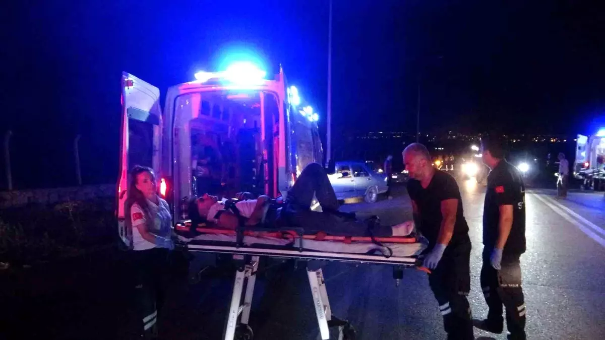 Malatya'da Motosiklet Kazasında İki Kişi Yaralandı