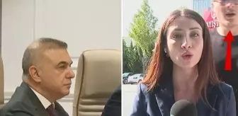 Muhabir memur zammını anlatırken arkadan gelen ses yayına damga vurdu