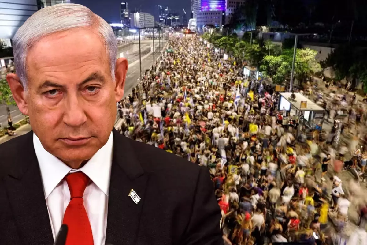 Netanyahu, İsraillilerin sabrını taşırdı! Binlerce kişi meydanlara döküldü