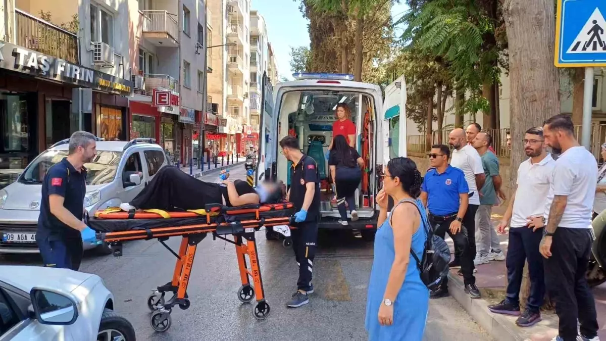 Aydın&apos;da Motosiklet Kazası: Sürücü Yaralandı