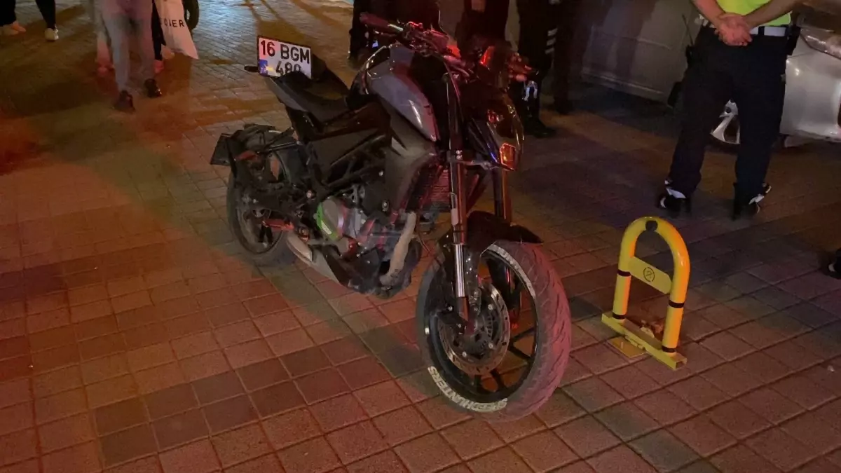 Ehliyetsiz Motosiklet Sürücüsüne 25 Bin Lira Ceza