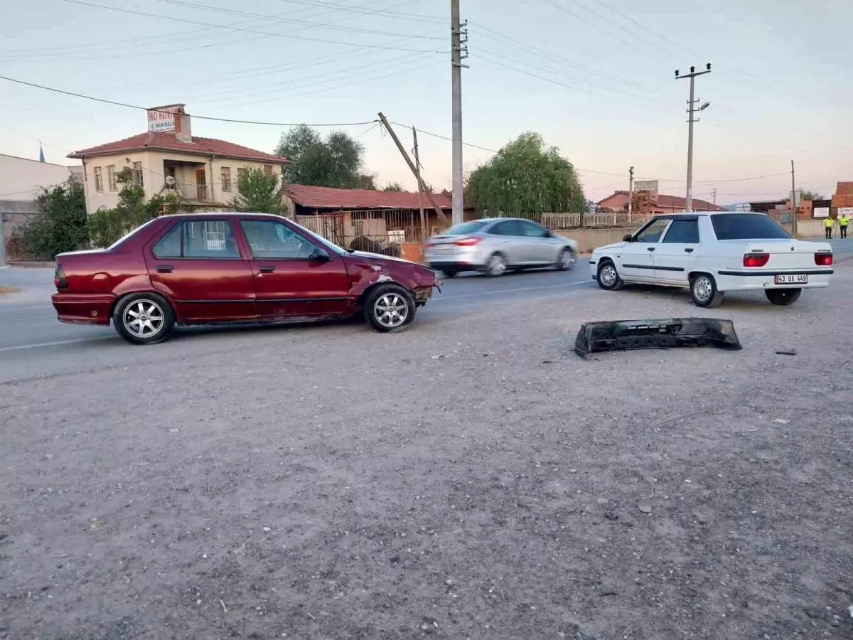 Tavşanlı'da Trafik Kazası: 1 Yaralı