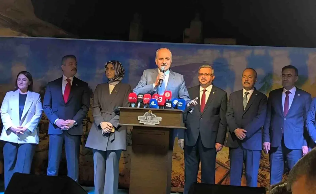TBMM Başkanı Kurtulmuş: Filistin Meselesi Türk Milletinin Milli Bir Meselesidir