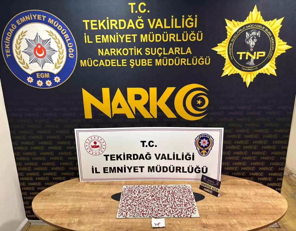 Tekirdağ&apos;da Uyuşturucu Operasyonu: 6 Şüpheli Tutuklandı