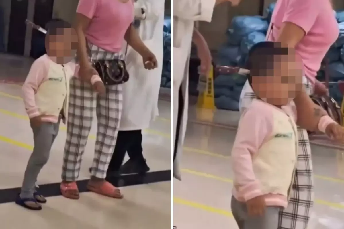 Üç yaşındaki kız çocuğu, başına saplanan bıçakla hastaneye yürüyerek gitti