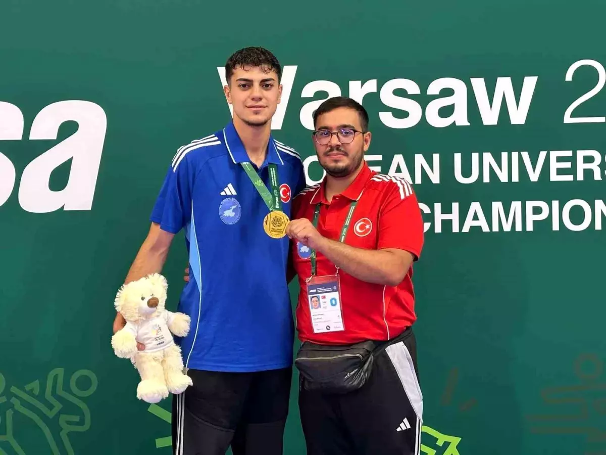 Vanlı Kickbokscu Alim Yönten Avrupa Şampiyonu Oldu