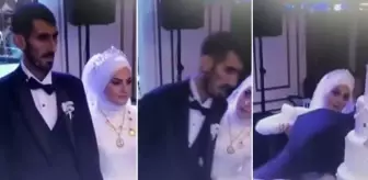 2 gündür uyumayan damat, pasta kesilirken yere yığıldı